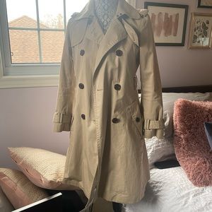 Banana Republic Tan Trench Coat